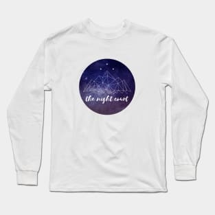 The night court w/ text Long Sleeve T-Shirt